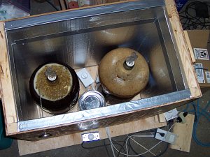 inside of fermentation chamber